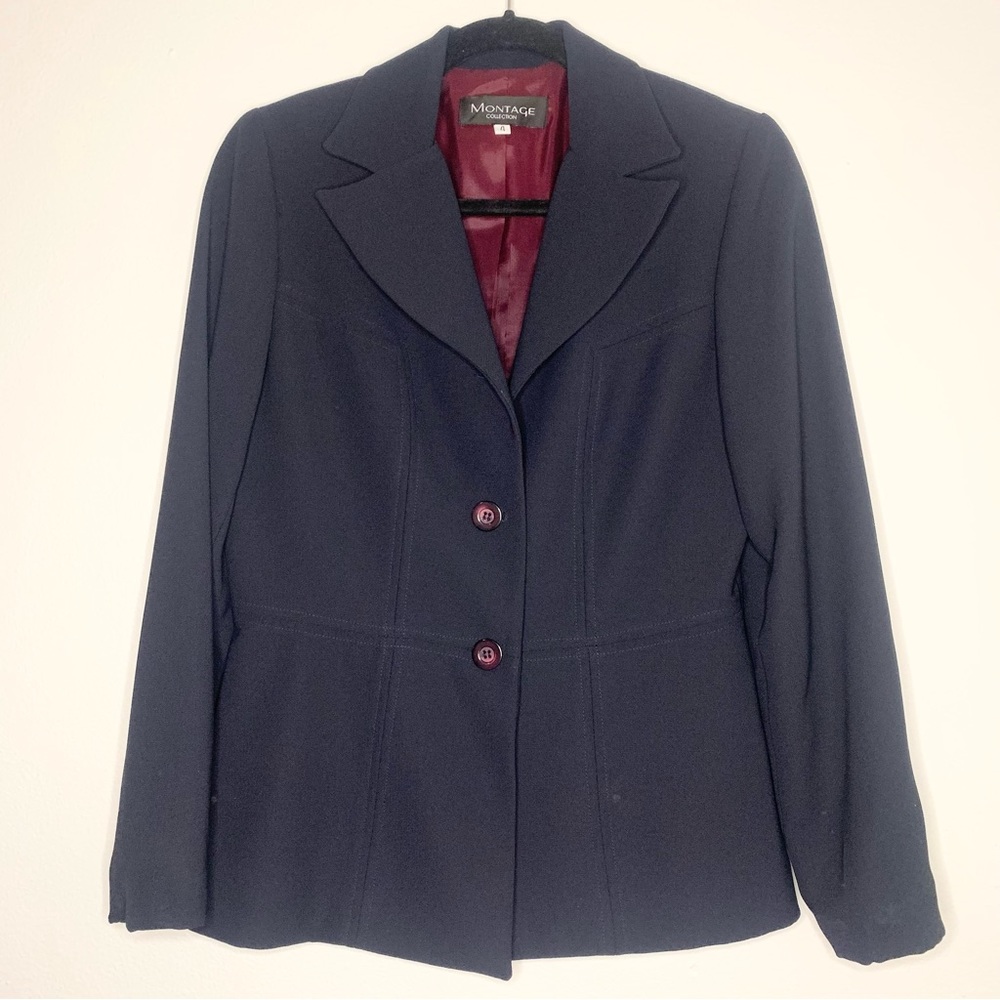 Montage | Dark Blue Blazer - 4